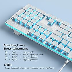 iTastatur Typewriter Keyboard 104-key White Square