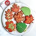 Fall Leaves Cookie Cutters 7-Pc. Set Made in the USA by Ann Clark, Oak, Teardrop, and Maple Leaf Shapes