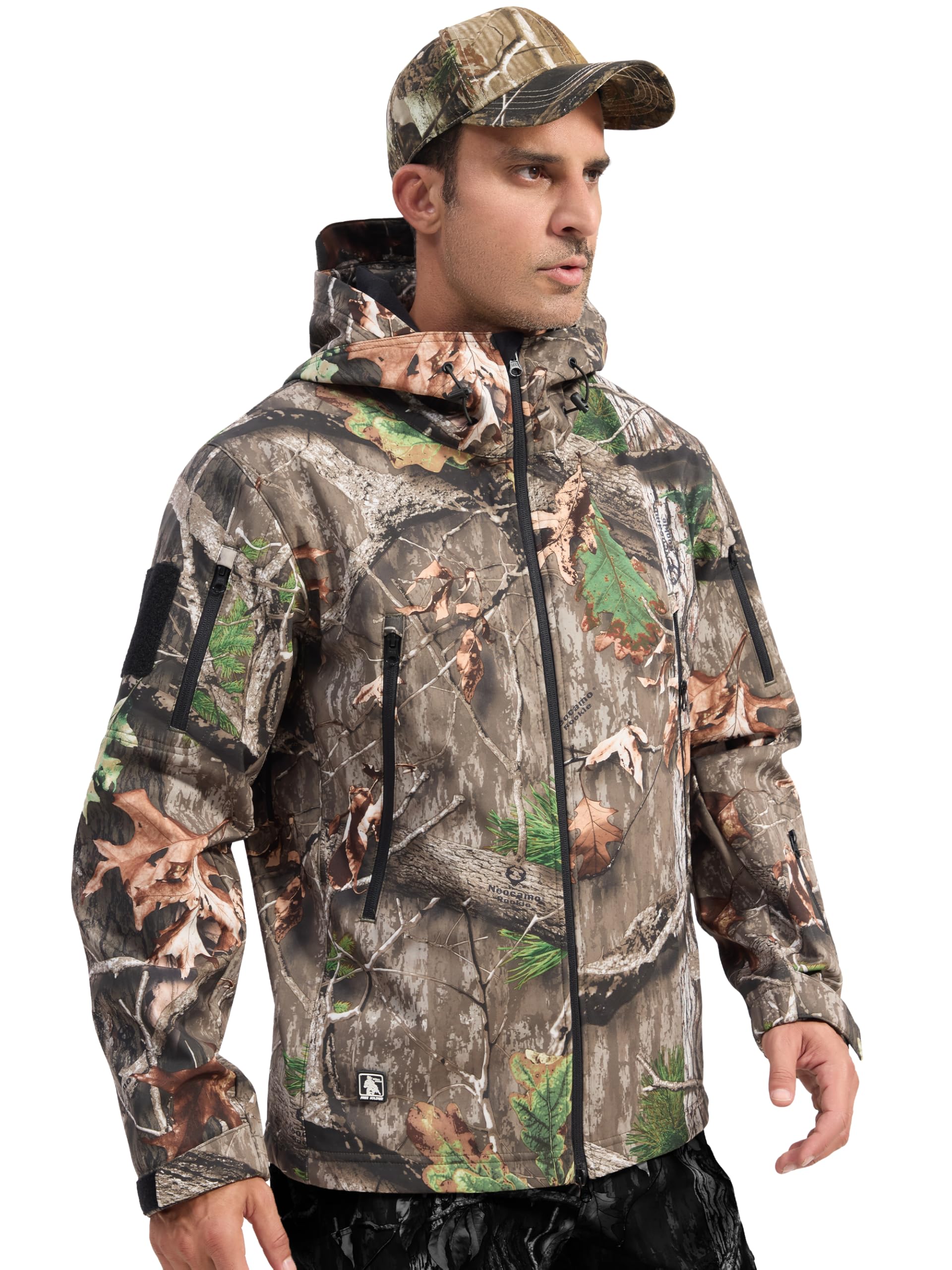 FREE SOLDIER Men's Outdoor Waterproof Soft Shell