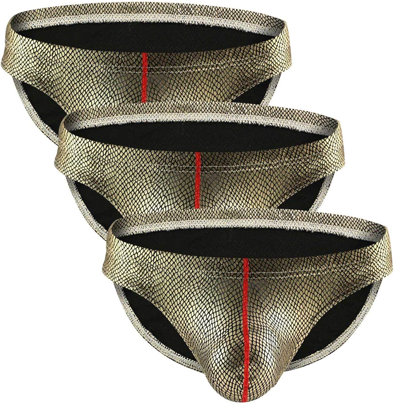 Panegy Heren Slips Transparante Ademende Boxershorts Lage Taille