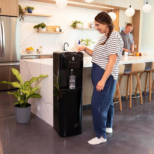 PRIMO WATER DISPENSER FOR 5 GALLON BOTTLE – HOT & COLD BOTTOM LOADING WATER COOLER MACHINE