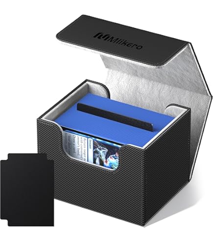 ULTIMATE GUARD カードボックス ブラック Ultimate Guard Twin Flip'n'Tray Deck Box (21 options