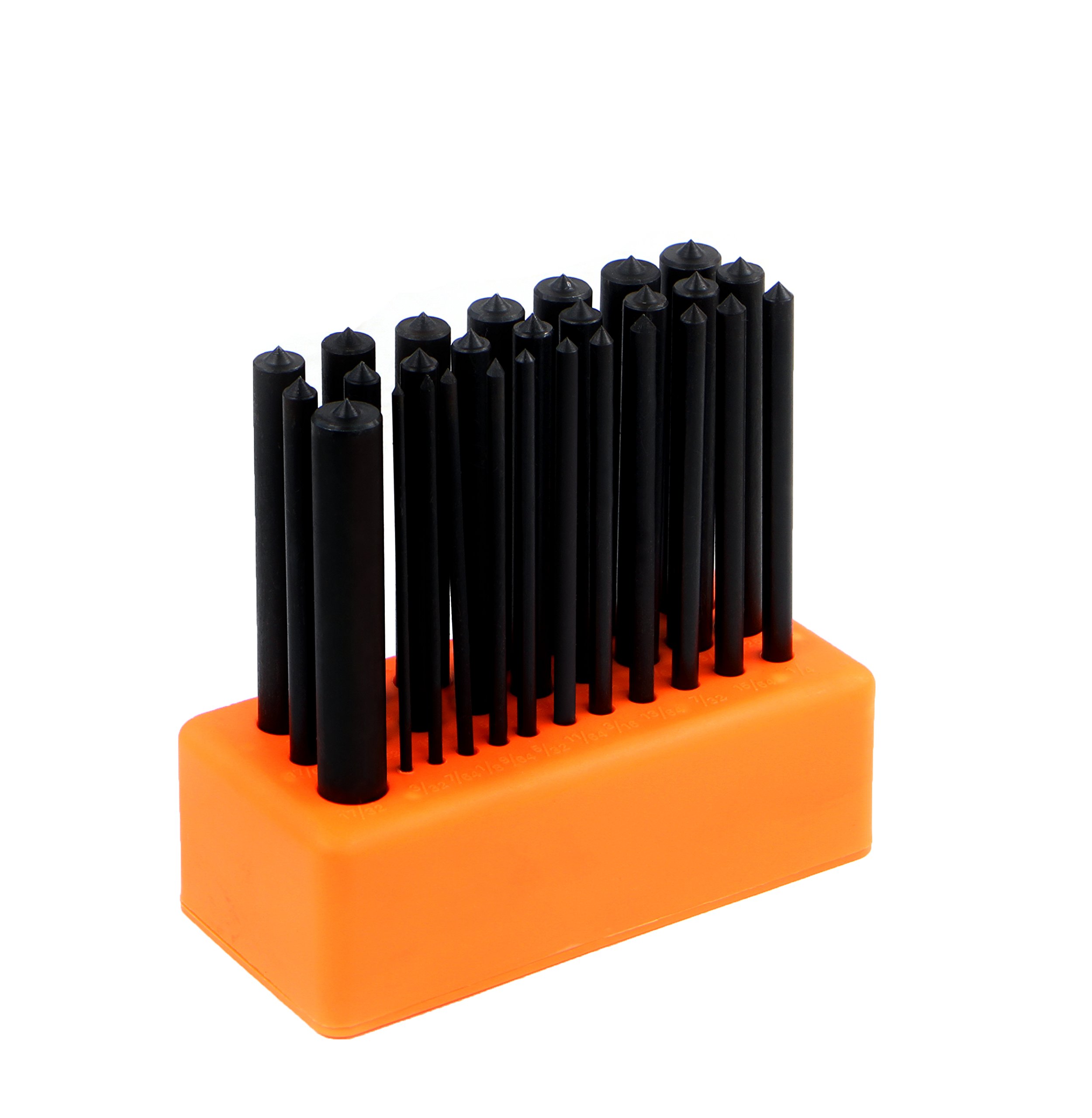 33 PCS 1/21'' Transfer Punch By 64th Set Punches Machinist