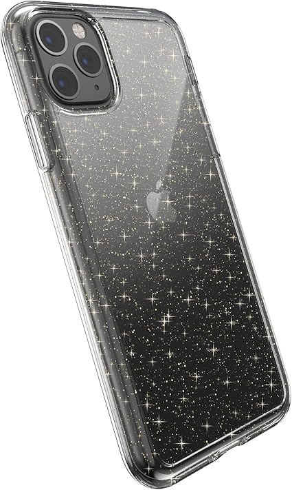 Amazon Com Speck Gemshell Glitter Iphone 11 Pro Max Case Clear