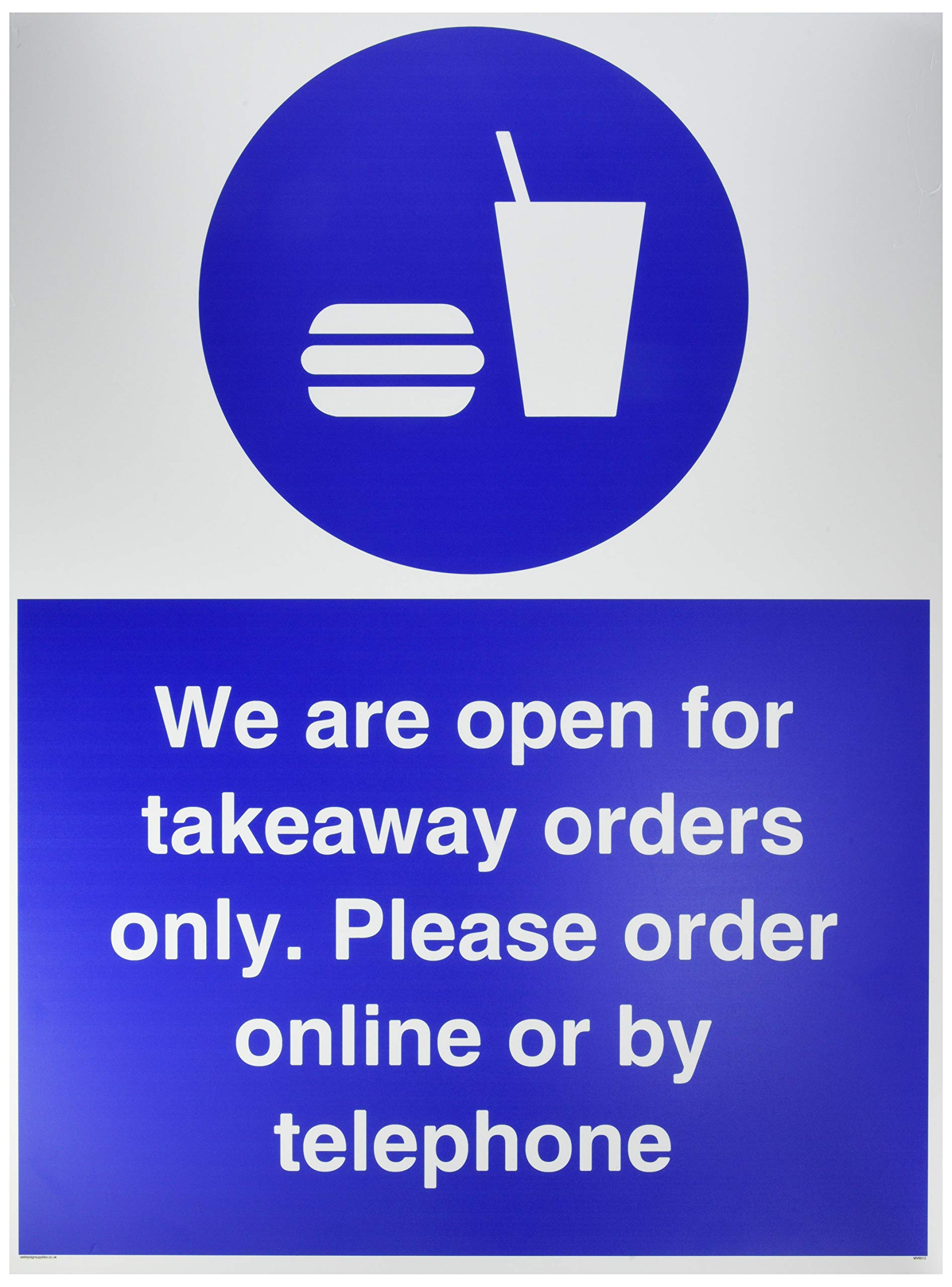 We are open for takeaway orders only. Please order online or by telephone