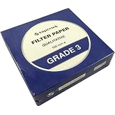 Supertek Filter Paper, Qualitative, Grade 3, 150 mm (Diameter) Pack of 100 sheets