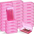 Patelai 30 Pcs Large Capacity Pencil Case Bulk Clear Togo