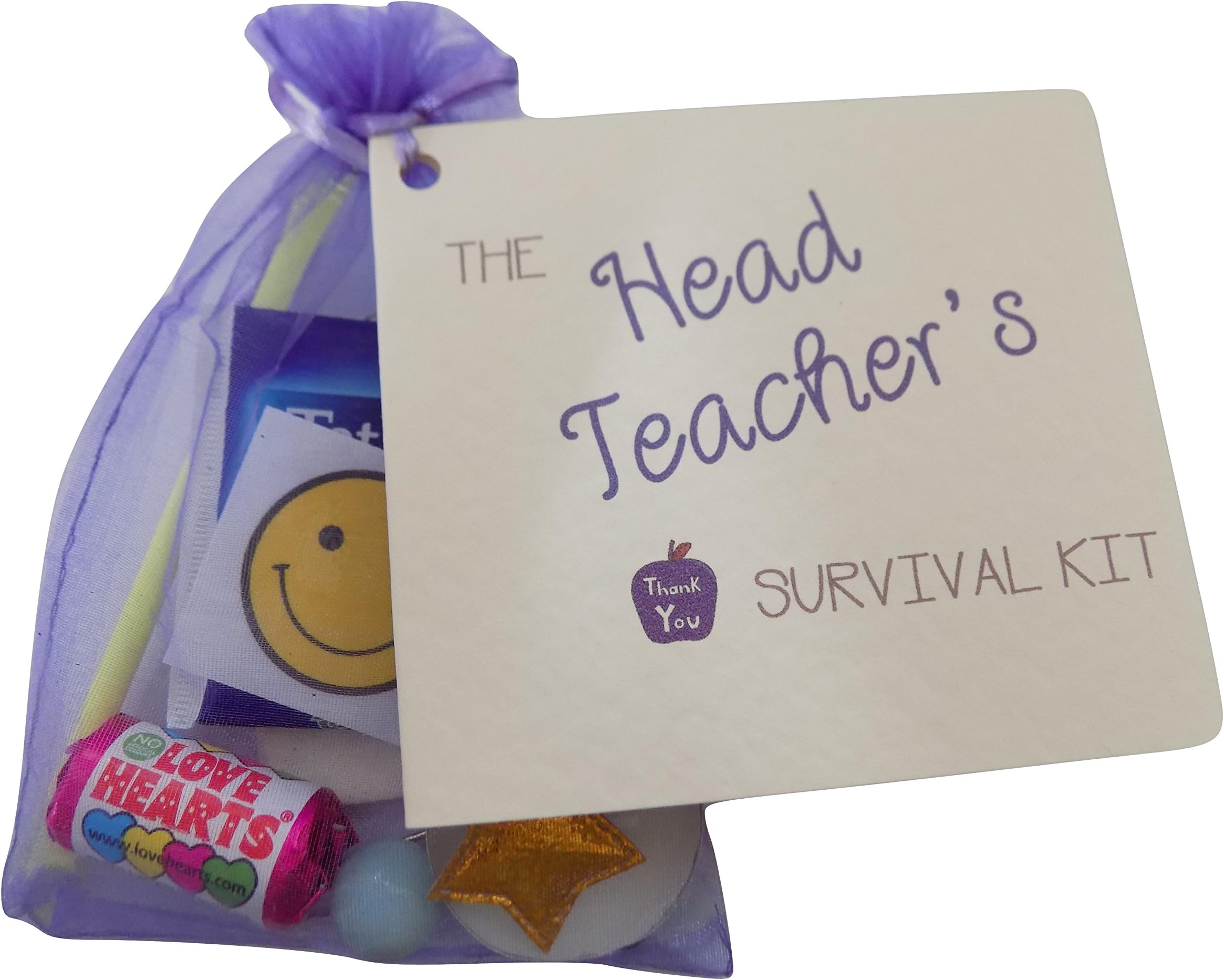 HDmirrorR Head Teacher Survival Kit. Thank you, Christmas End of term. New teaching job gift