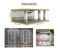 Display Case for Cars with Acylic Cover and LED