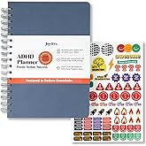 ADHD Daily Planner – 12-Week Undated 6x9 Productivity Planner with Hourly Time Blocking (6am–9pm) – Organizer for Neurodivergent Adults, Men & Women