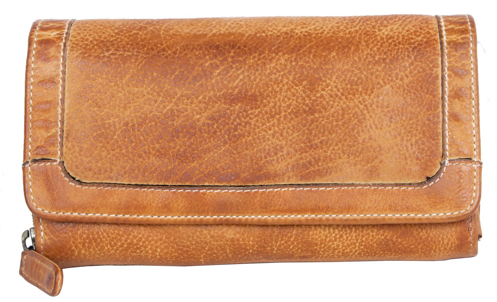 Dark Yellow Very Soft Genuine Leather Wallet