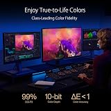 ASUS ProArt OLED PA32DC 31.5" 4K UHD HDR Professional Monitor Built-in view 5