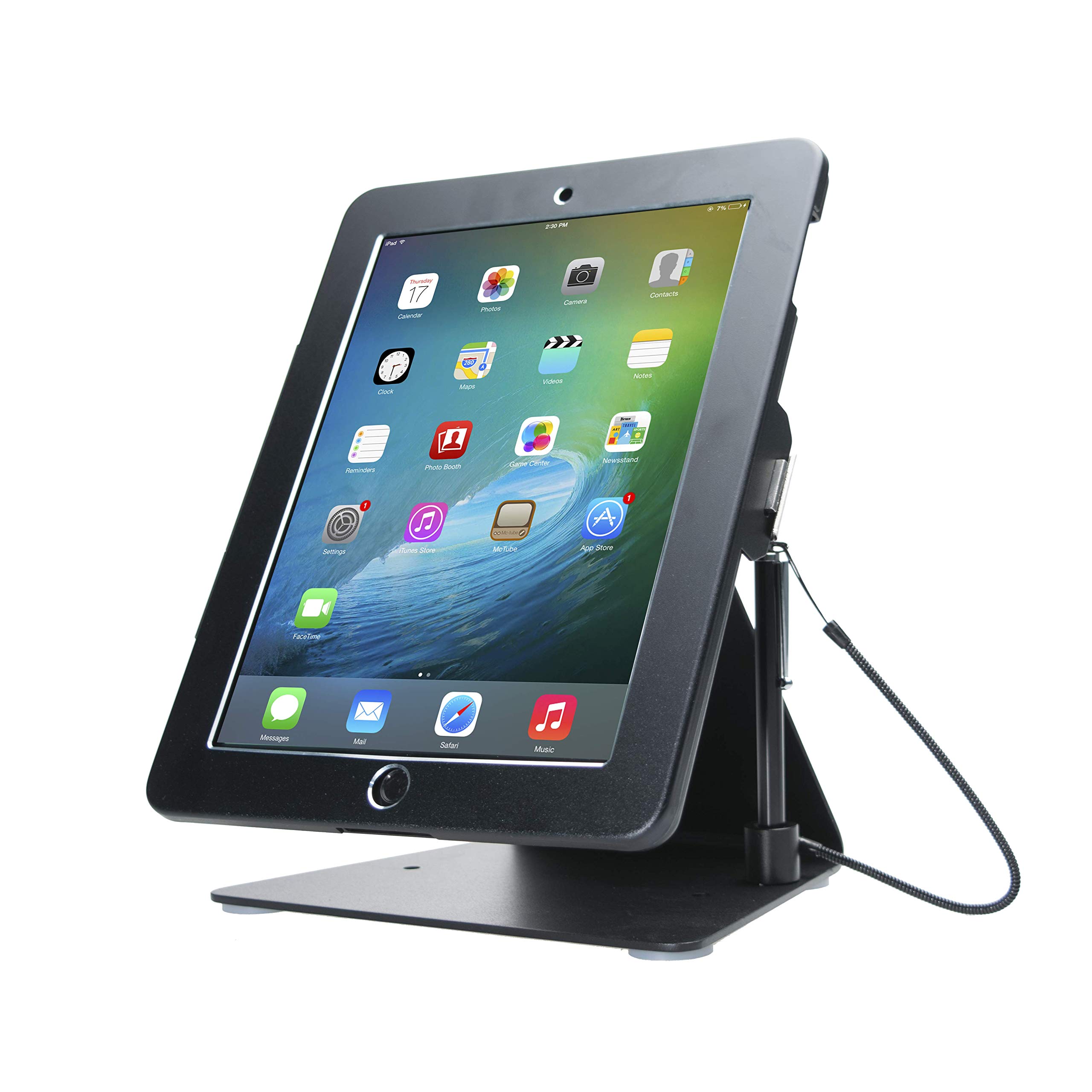 CTA Digital Desktop AntiTheft iPad Stand for iPad Air iPad Pro 9 7