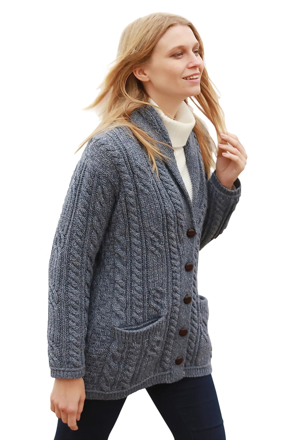 Aran Woollen Mills Merino Wool Cable 