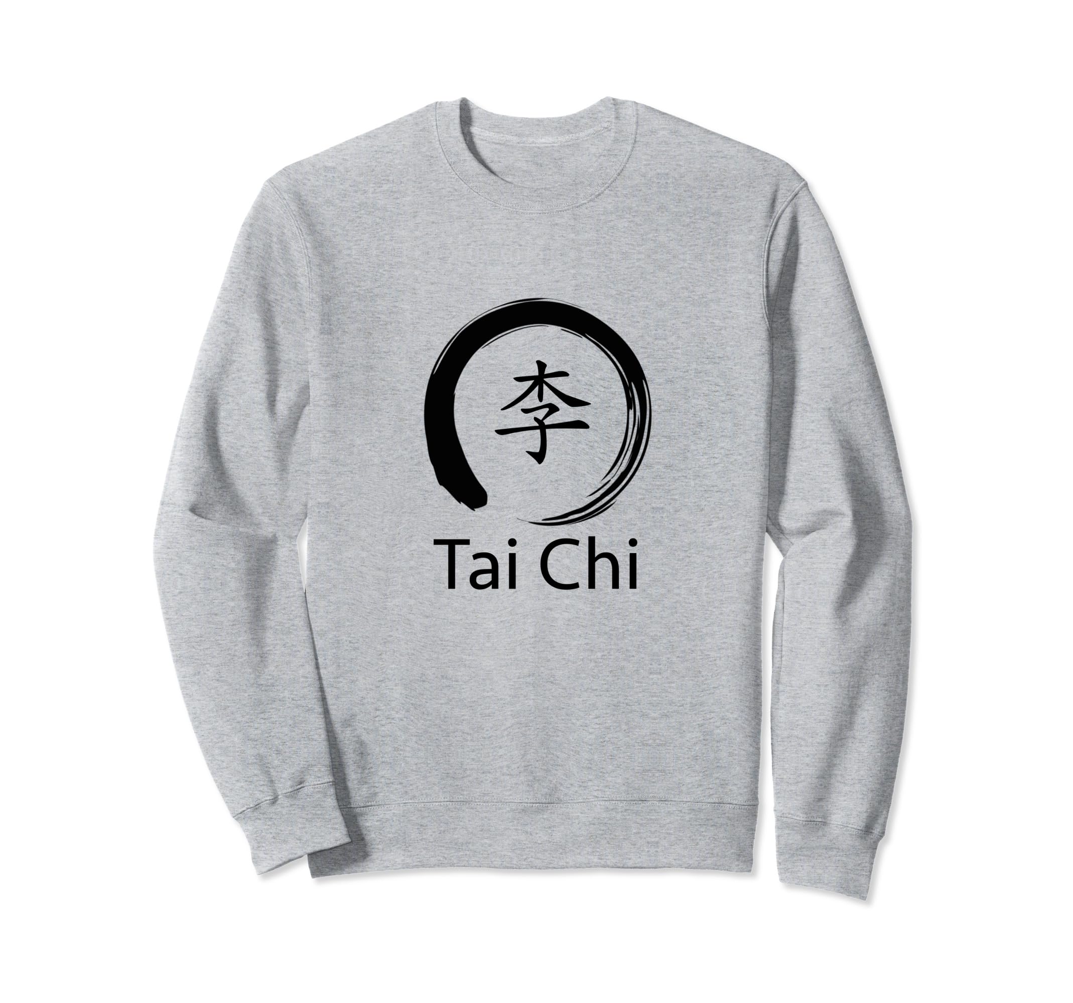 Tai Chi Beginner / Classic Tai Chi Calligraphy Qi Kanji Idea Sweatshirt