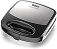Black+Decker 3-in-1 WM2000SD 3-in-1 Waffle, Grill & Sandwich Maker, Compact Design, Black/Silver