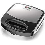 Black+Decker 3-in-1 WM2000SD 3-in-1 Waffle, Grill & Sandwich Maker, Compact Design, Black/Silver