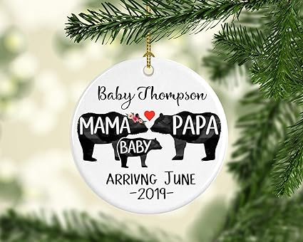 expecting baby ornaments