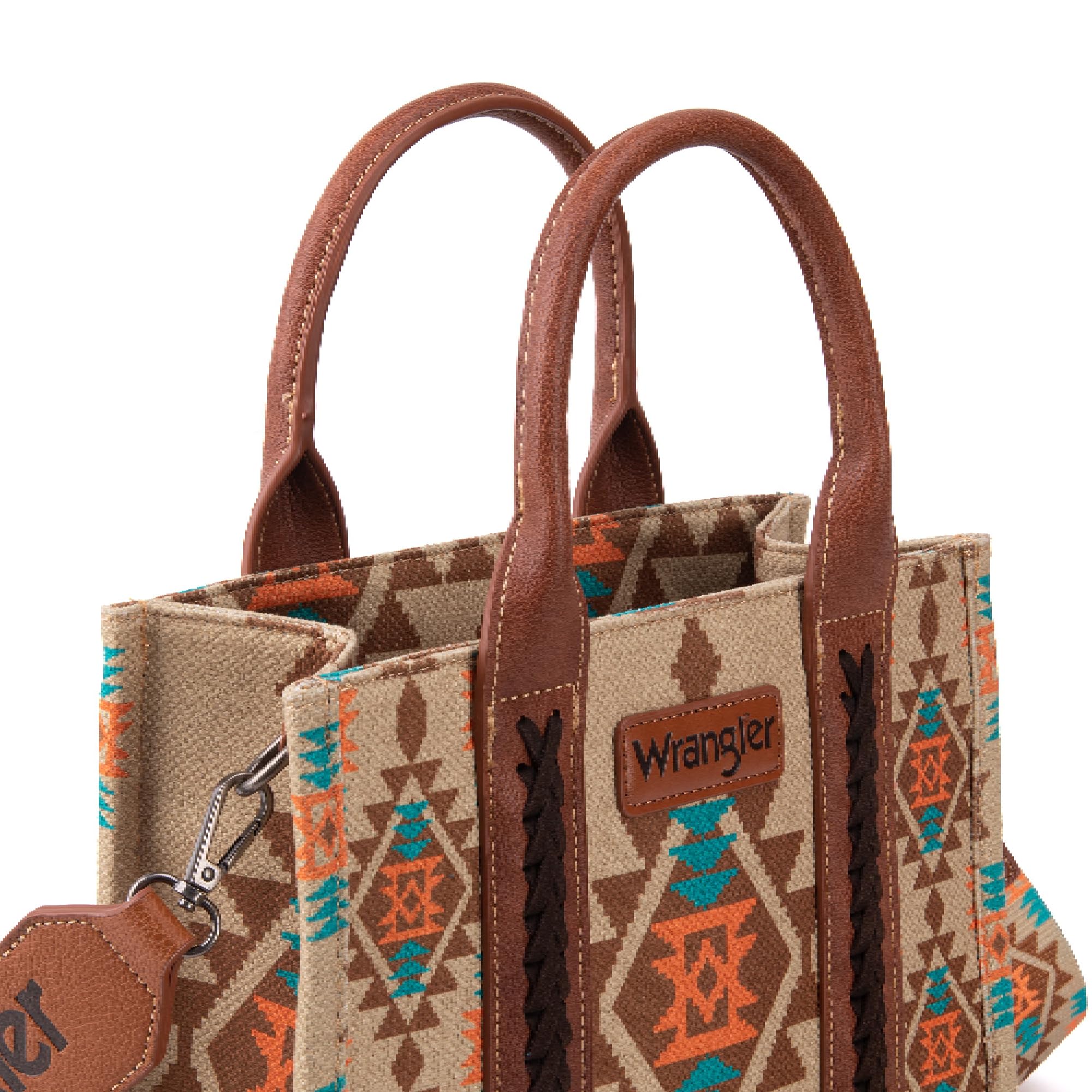 Wrangler Tote Bag For Women Western Shoulder Purses Boho Aztec Satchel