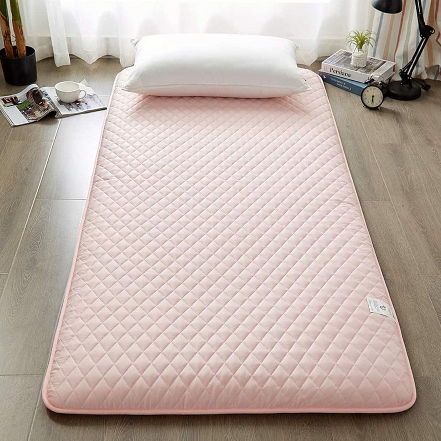 YWYW Traditional Japanese Tatami Folding Futon Quilted Mattress Thick