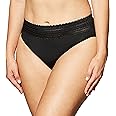 Warner's Women's No Pinching, No Problems Dig-Free Comfort Waist with Lace Microfiber Hi-Cut 5109j