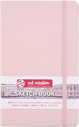 Talens Art Creation Sketchbook Pastel Pink 13x21 cm 80 Sheets 140 g/m²