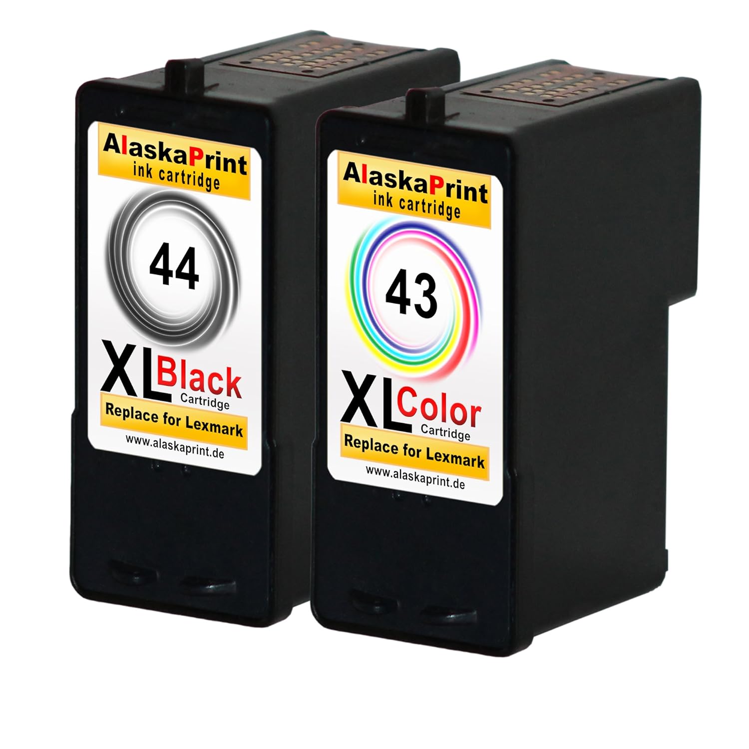 Premium Set of 2 Compatible printer Ink cartridges As a replacement for