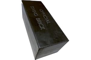 Kemp USA Official 10 LBS Diving Brick for Swim, Diving, and Rescue Training