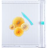 Ecraft Paper trimmer Scoring Board: 12 x12 inch craft paper cutter - folding &amp; Scorer for cover of book &amp; Gift box and Photo etc