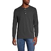 Lands' End Men's Super-T Long Sleeve Henley Shirt