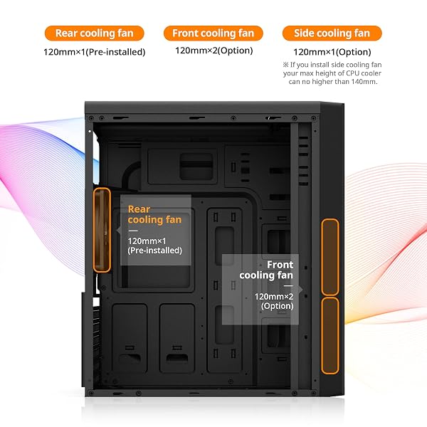 ZALMAN T6 ATX MID TOWER COMPUTER PC CASE, PRE-INSTALLED 120MM FAN, 5.25 ODD, USB 3.0, PATTERNED MESH DESIGN, MATX ITX FOR GAMING WORKSTATION, BLACK