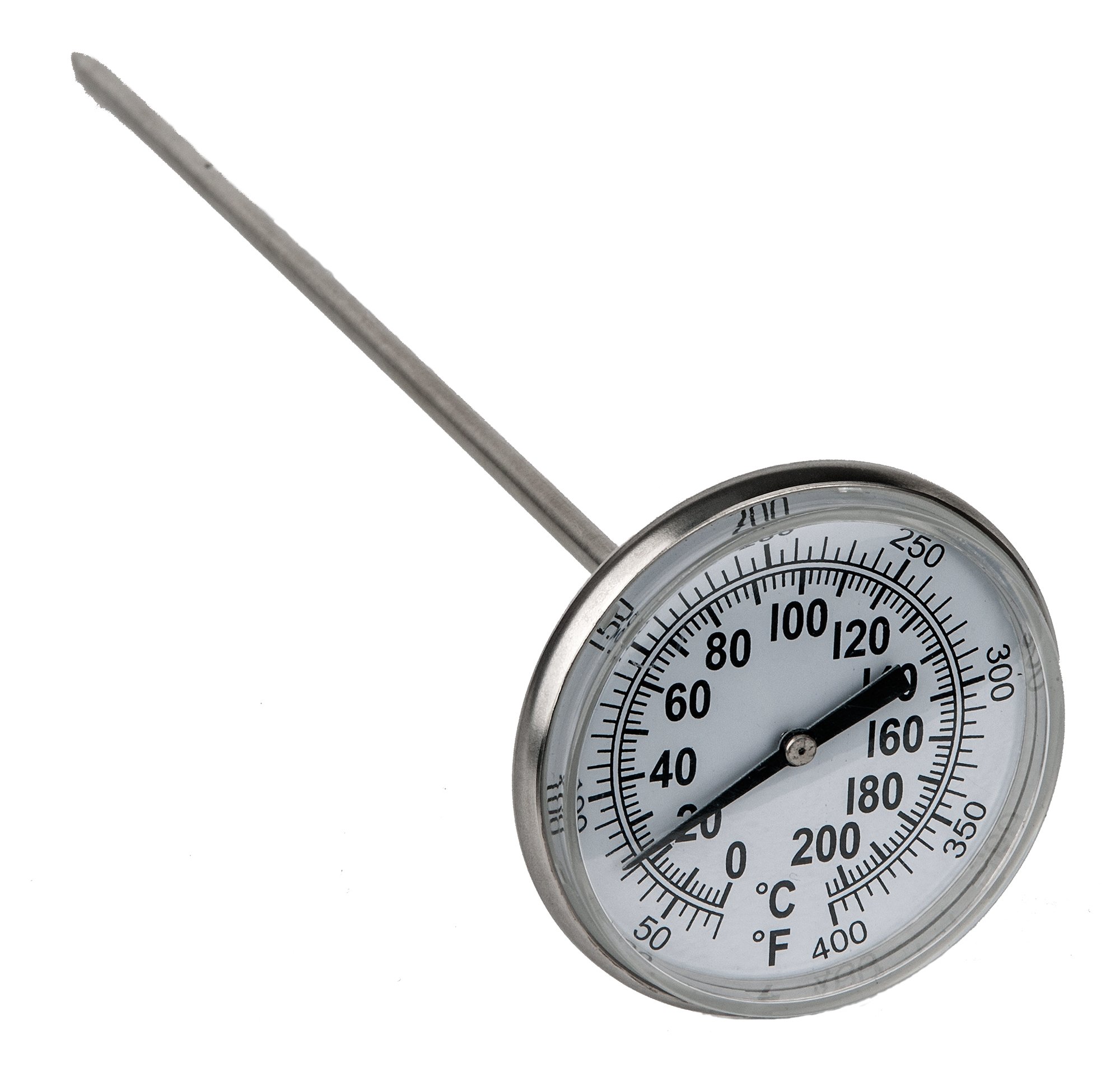 KS Tools 150.1963 Thermometer, 0-200°C/0-400°F L= 210mm