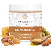 Vitality Extracts Frankincense Balm - 6oz, Boswellia Serrata, Beeswax, Olive Oil, Moisturizer for Dry, Cracked Skin, All Skin Types