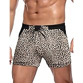 COOFANDY Swim Trunks for Men Sexy Swim Brief Square Leg Swimsuit Swimming Short Bathing Suit with Pocket S-XXL