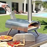 BIG HORN Outdoors Pizza Ovens Wood Pellet Pizza Oven Stainless Steel view 6