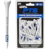 PrideSports PTS Plastic Golf Tees | 30 Count, 3-1/4 Inch | #1 Plastic Tee on Tour | Best for Drivers &amp; Woods