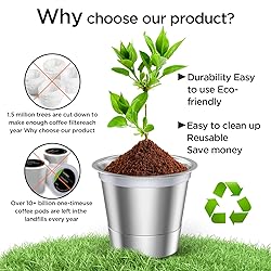 Reusable K Cups and Coffee Pods,Universal Stainless