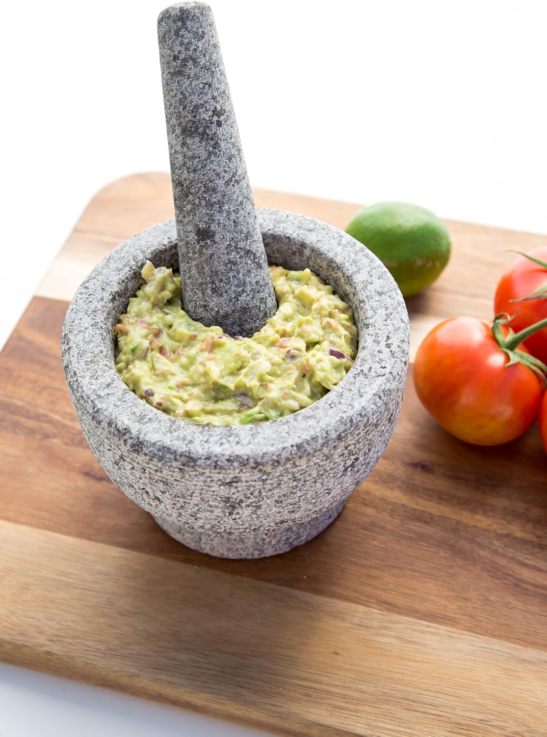 JAMIE OLIVER Mortar and Pestle, Unpolished Granite, 6 Inch: Kitchen & Dining