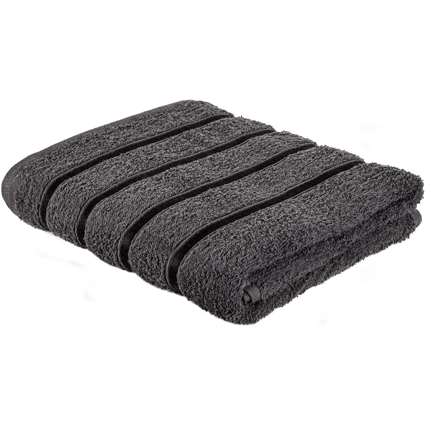 A2Z Luxurious 100% Cotton Charcoal Color Towel 500 GSM Soft Absorbent Hand Towel (51x81 cm)
