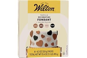 Wilton Decorator Preferred Various Skin Tone Fondant Icing