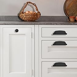 khtumeware 20 Pack Drawer Pulls 1-1/4 Inch Matte