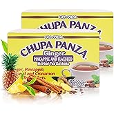 Tea CHUPA Panza, Tea Based ONGINGER Root, PINNEAPPLE, Flaxseed & Cinnamon (30 Tea Bags/0.10 oz Each) - SET OF 2