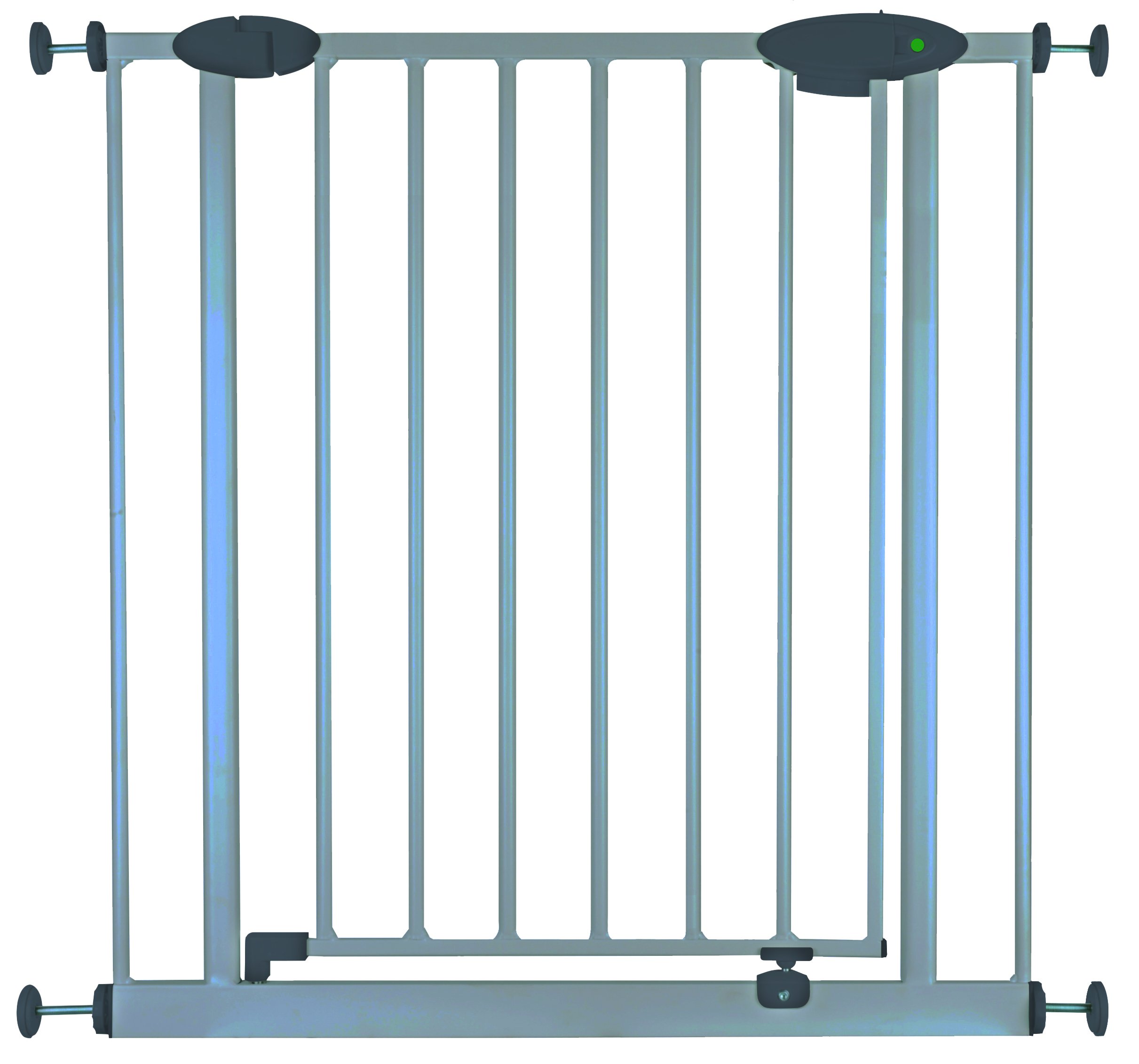 nordlinger Pro Pressure Safety Gate Metal Grey Aluminium