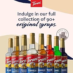 Torani Coffee Syrup, Bourbon Caramel Flavoring for