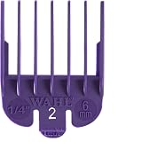 Wahl Professional Purple Comb Attachment #2 6mm 1/4 Inch Clipper Guard view 4