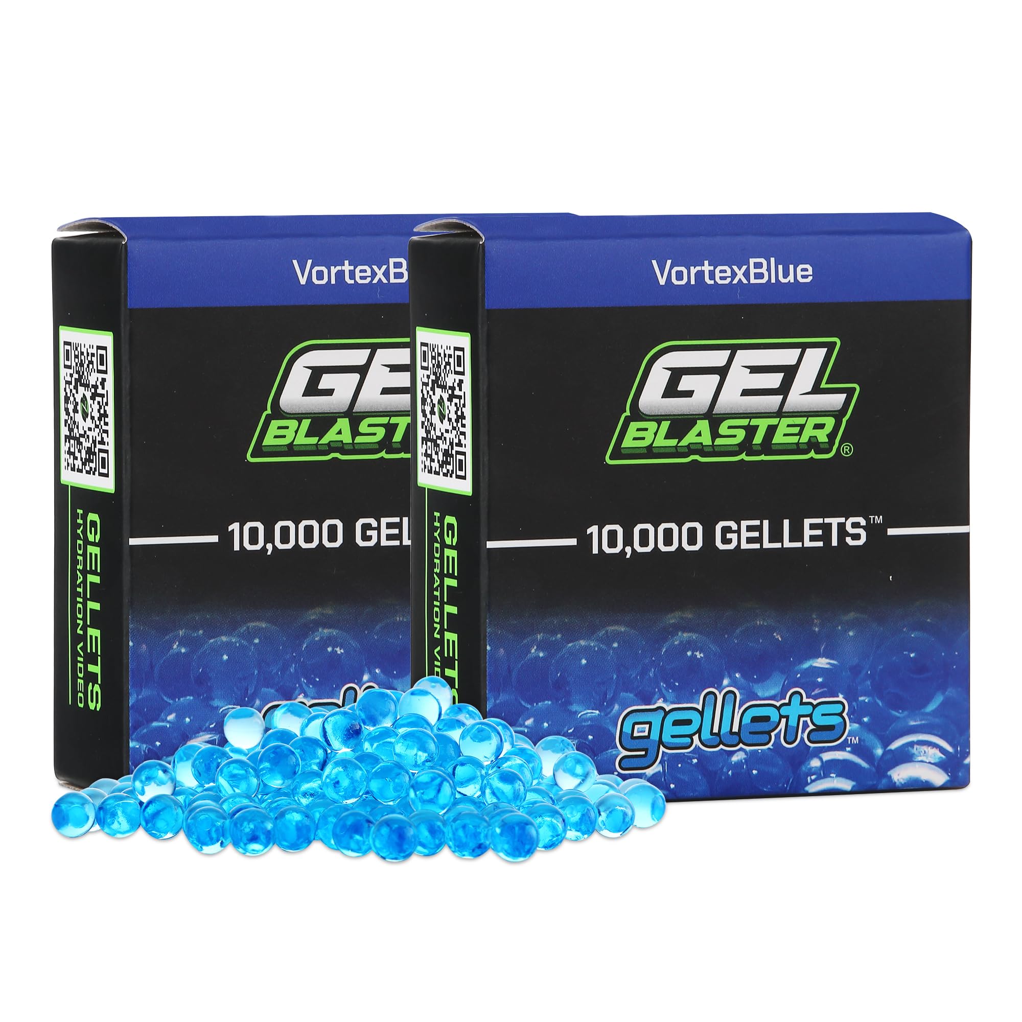 Gel Blaster 20,000 Gellets Refill Ammo - Blue, Made for Gel Blasters - Non-Toxic, Water Based Gel Balls - Made Specifically for Gel Blaster, for Ages 14+