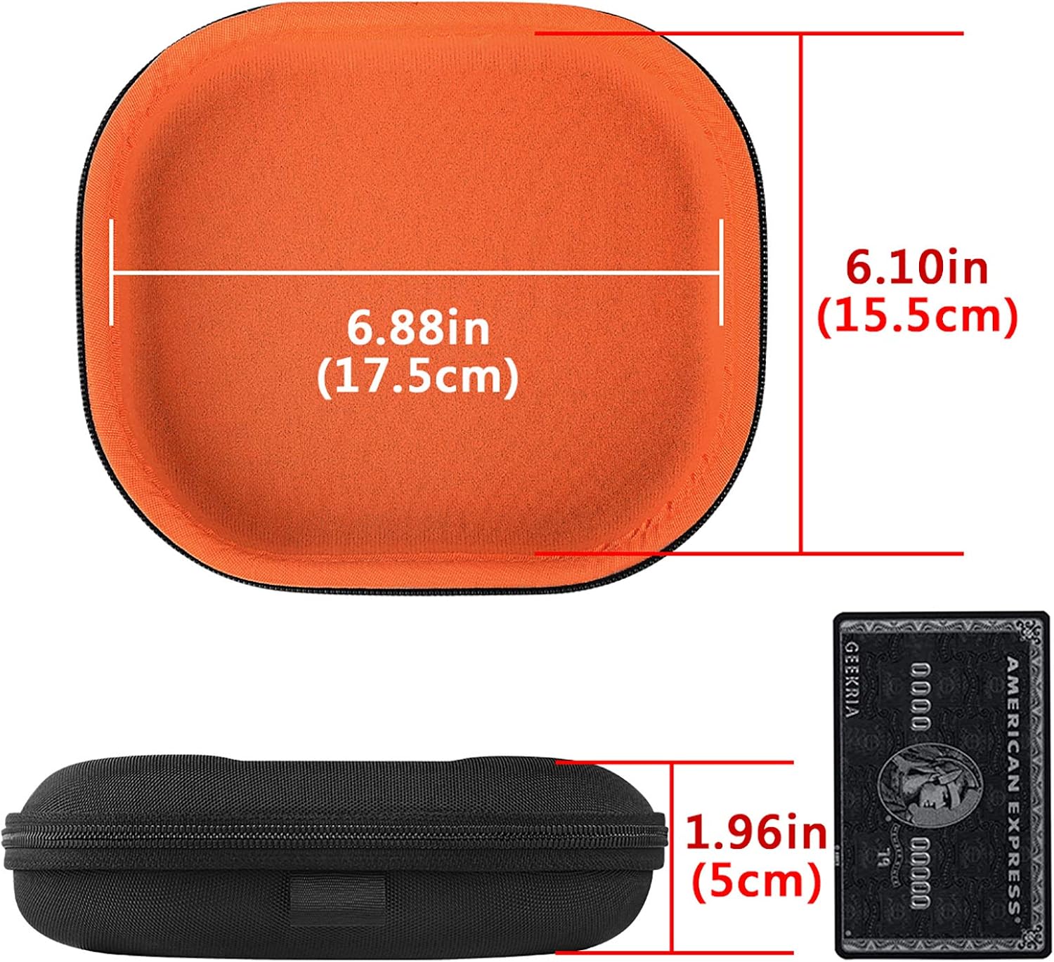 Geekria Shield Headphones Case Compatible with AKG Y55, Y50BT, Y50, Y500, Y45BT, Y400BT, Y400, Y40, Y30, N60NCBT Case - Image 5