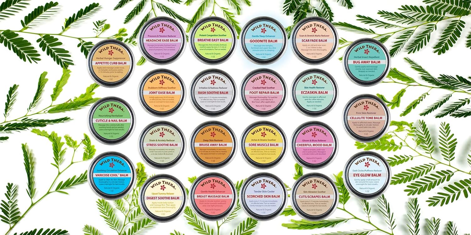 Wild Thera Sleep Aid and Stress Relief. Natural Sleep Remedy with Essential Oils & Valerian. Use with Diffuser, Melatonin, Sleep Mask, Noise Headphones, Sleep Pillow, Drops & Pills for Cooling Sleep.: Health & Personal Care