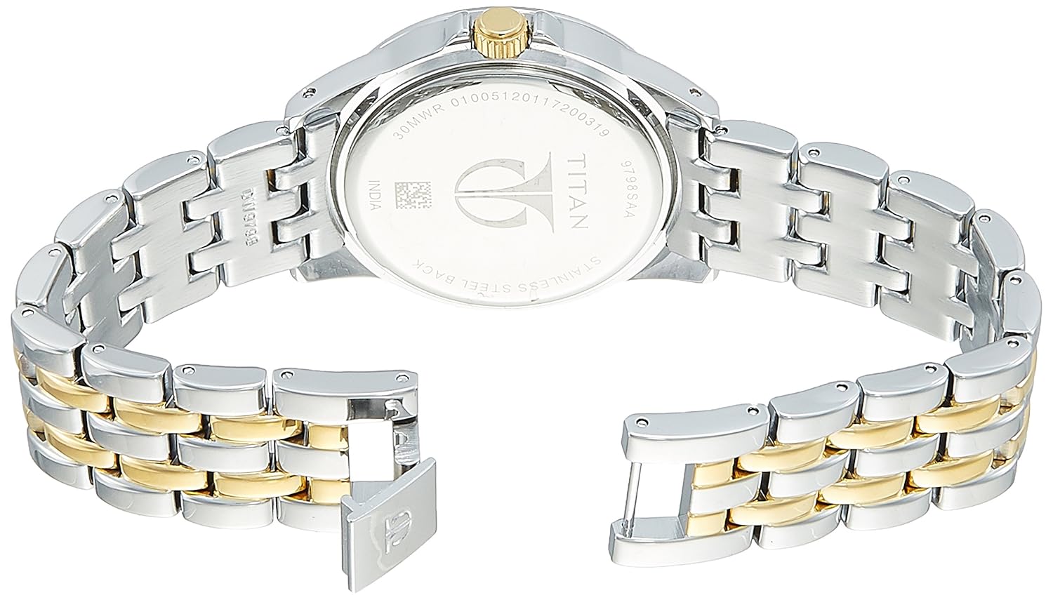 Buy Titan Analog White Dial Women's Watch - NE9798BM02J Online at Low  Prices in India - Amazon.in