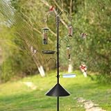 Urban Deco Bird Feeding Station with Squirrel Baffle Heavy Duty Kit view 2